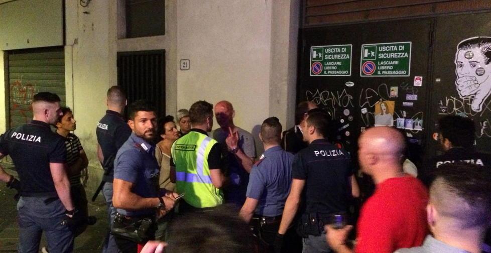 Rissa nella movida con un ferito 