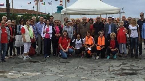 Una camminata per i malati
