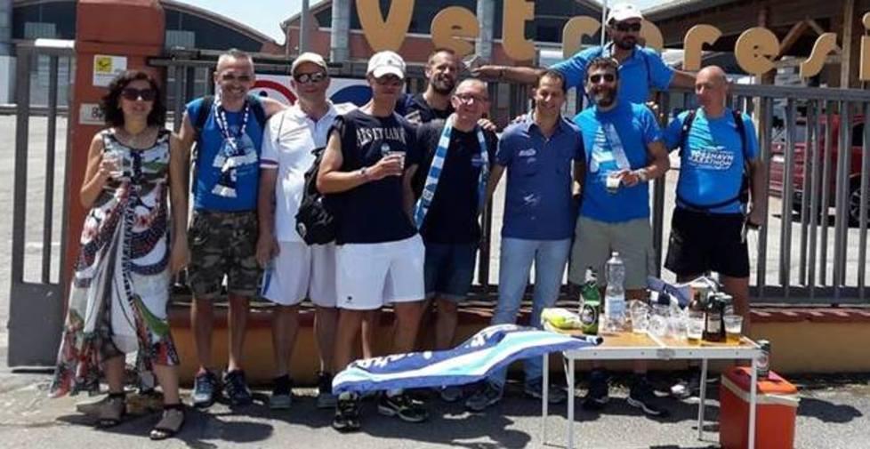 Dal Mazza alla Vetroresina: Colombarini accoglie i tifosi-podisti