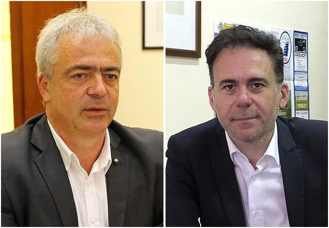 Da sinistra Serfogli e Conti