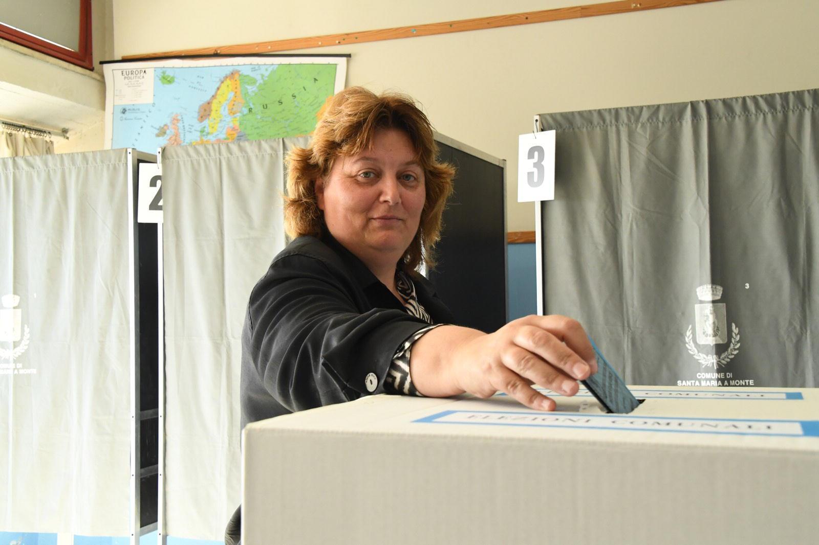 La sindaca Ilaria Parrella