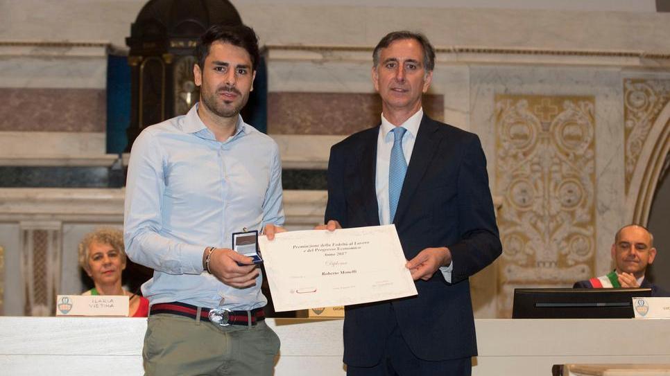 “Fedeltà al lavoro”, festa in San Francesco per i 95 premiati