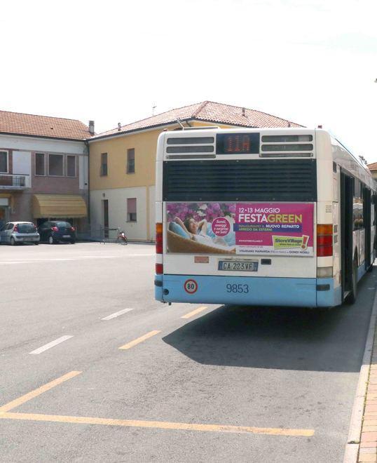 Pullman navetta da via del Lavoro a Santa Maria