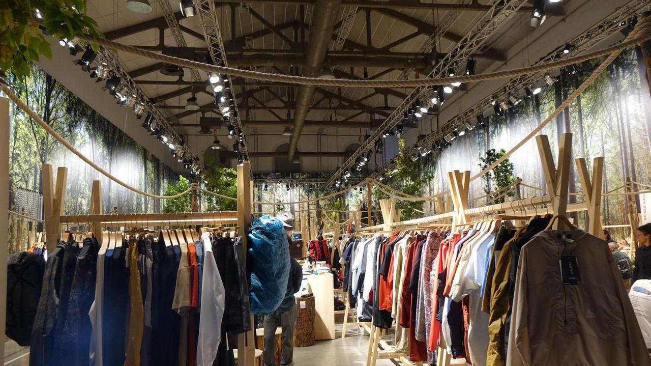 Una sala della 94esima edizione di Pitti Immagine