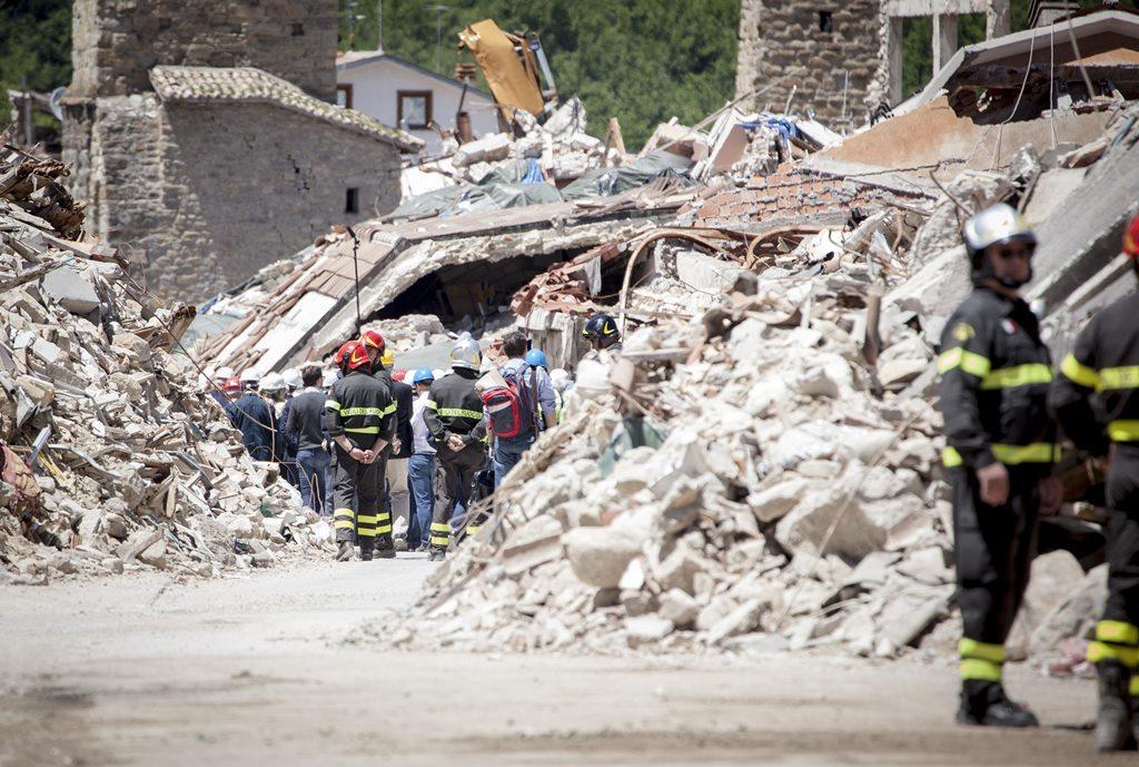 Un'immagine di Amatrice