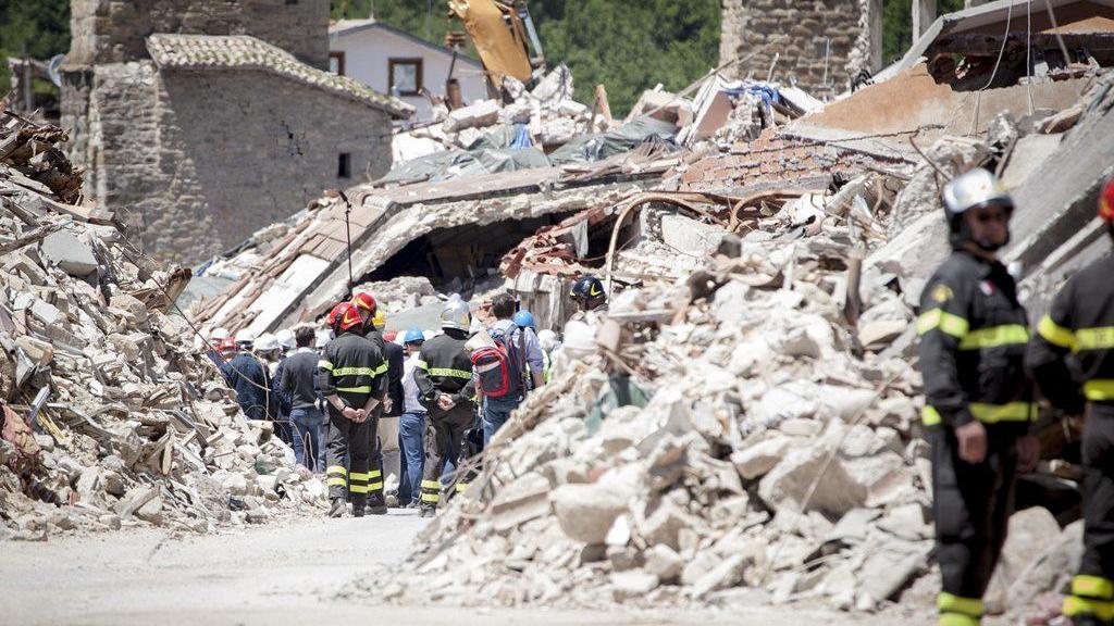 Un'immagine di Amatrice