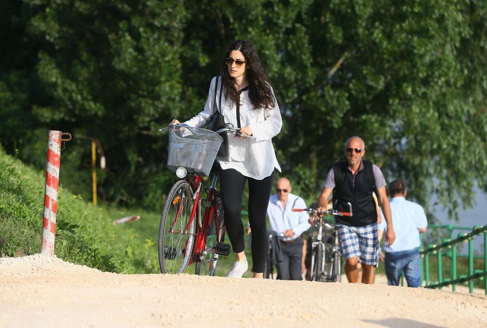 Una rampa per le bici molto ripida