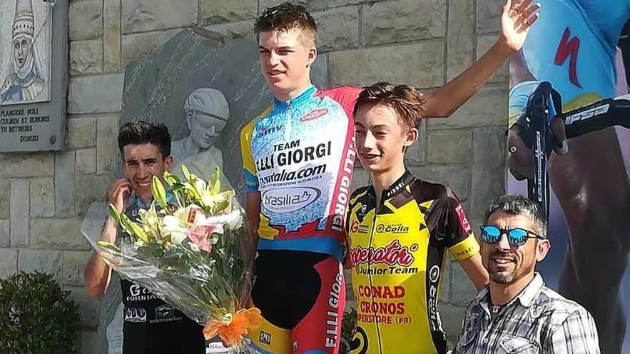 Federico Biagini terzo a Canossa
