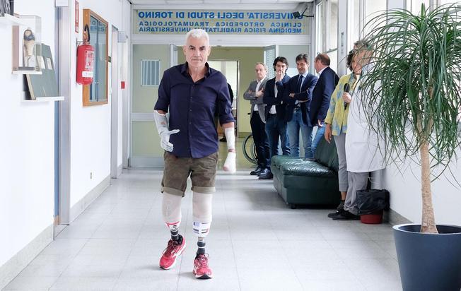 L'ironman sardo Roberto Zanda è di nuovo a casa