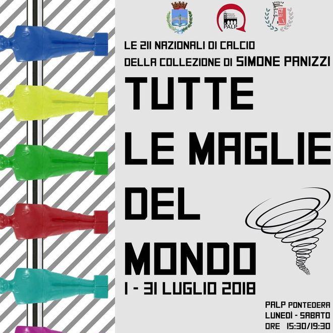 “Tutte le maglie del mondo”: dal 1° luglio una mostra nei locali del Palazzo Pretorio