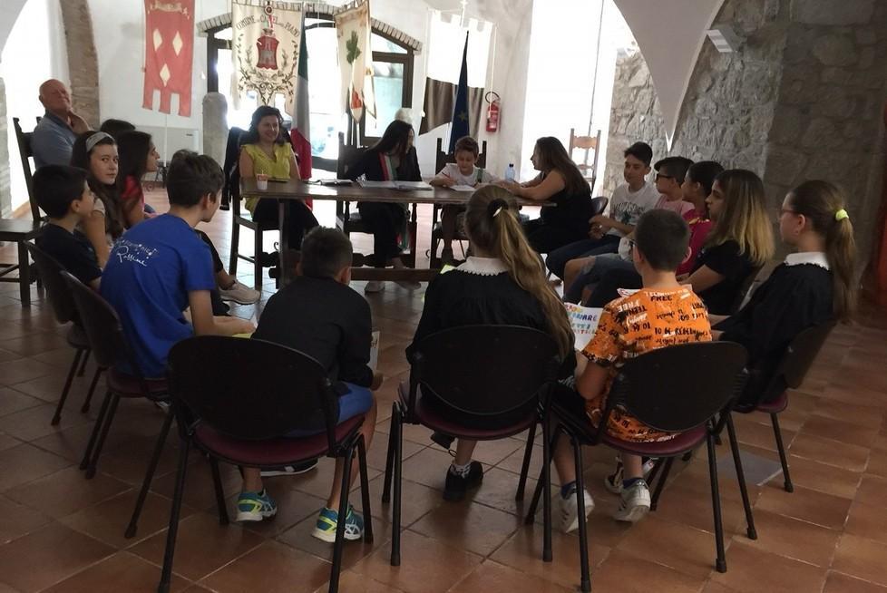 Consiglio comunale dei ragazzi Ultima seduta e nuove attività