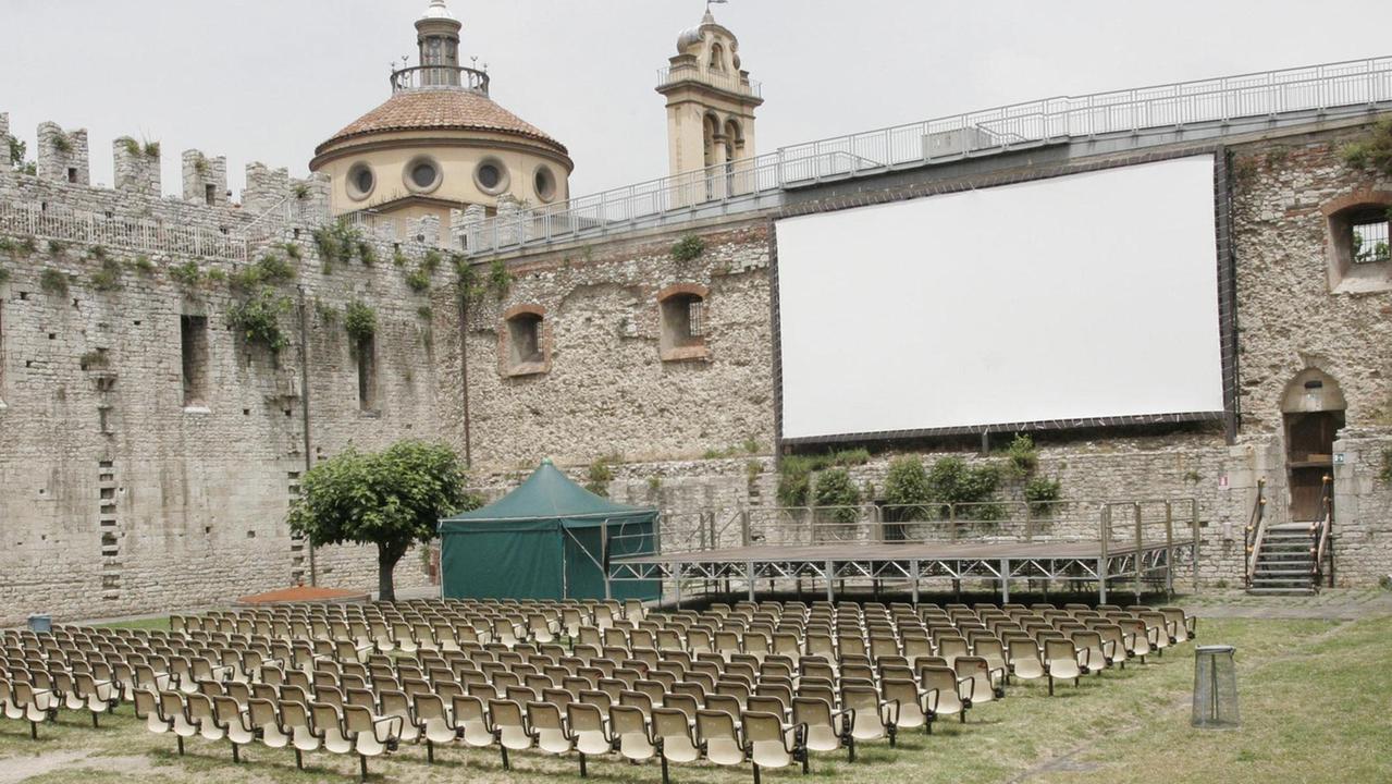 L'arena cinematografica del Castello dell'Imperatore