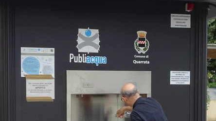 Quarrata, inaugurato un fontanello in piazza Moro