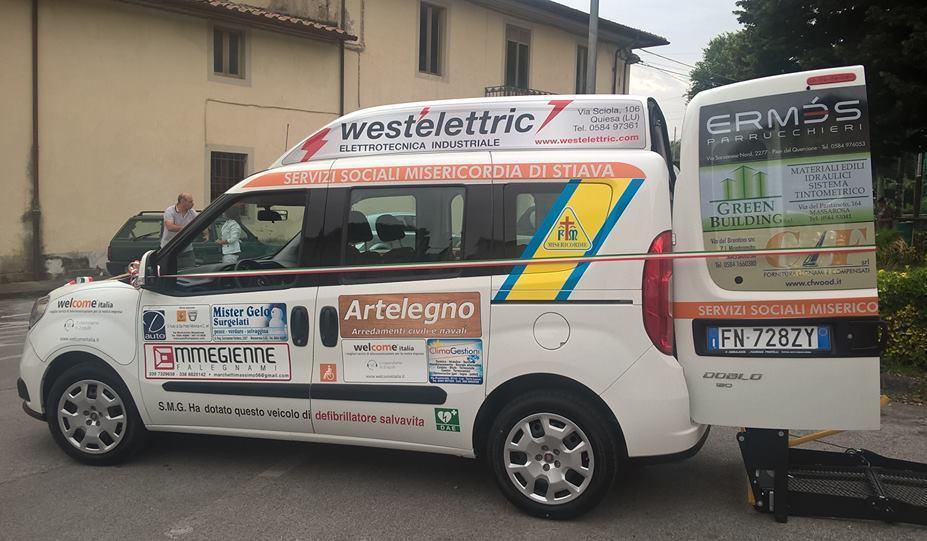 Ecco il nuovo mezzo della Misericordia
