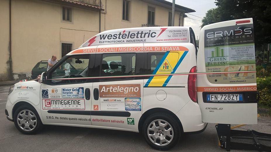 Ecco il nuovo mezzo della Misericordia