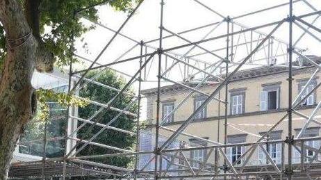 Un doppio cantiere per allestire le aree del Summer Festival
