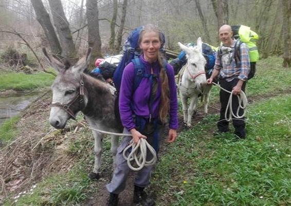 Da Albiano Magra alla Svezia a piedi e con due asini