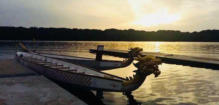 Nel lago Maccheronis un “dragon boat” per turisti e disabili 