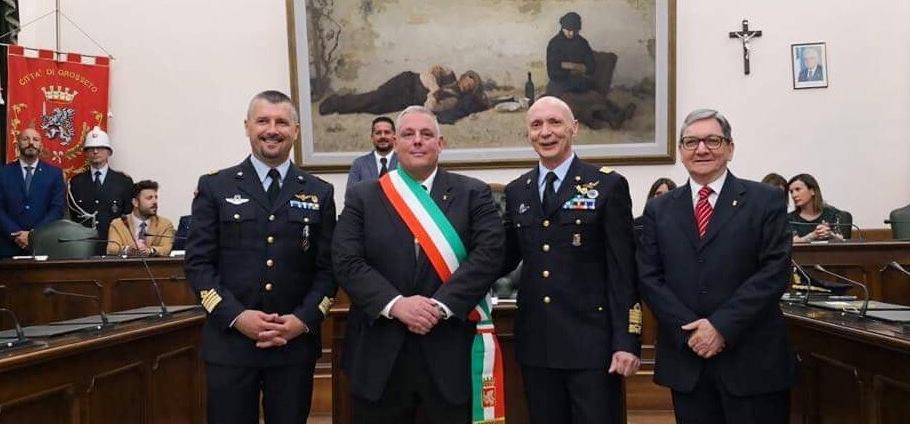 Grosseto celebra Vecciarelli e 4º Stormo cittadini onorari 