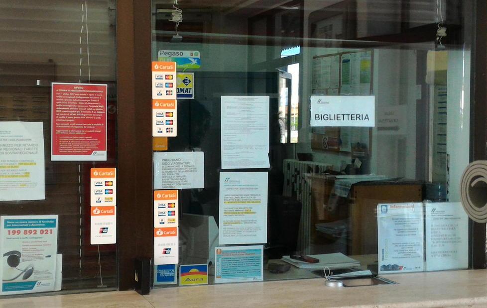 Stazione di Orbetello, addio alla biglietteria 