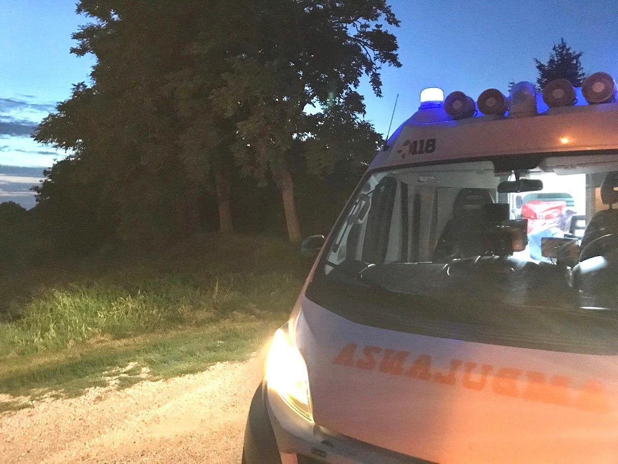 Anziano disperso, era caduto sull’argine