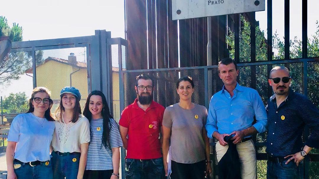 La delegazione dei Radicali insieme al deputato Giorgio Silli