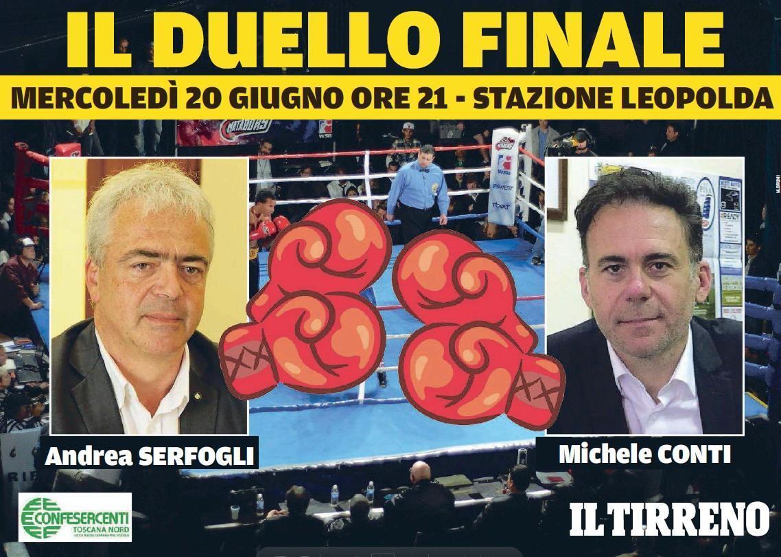 La presentazione dell'incontro tra candidati sindaci