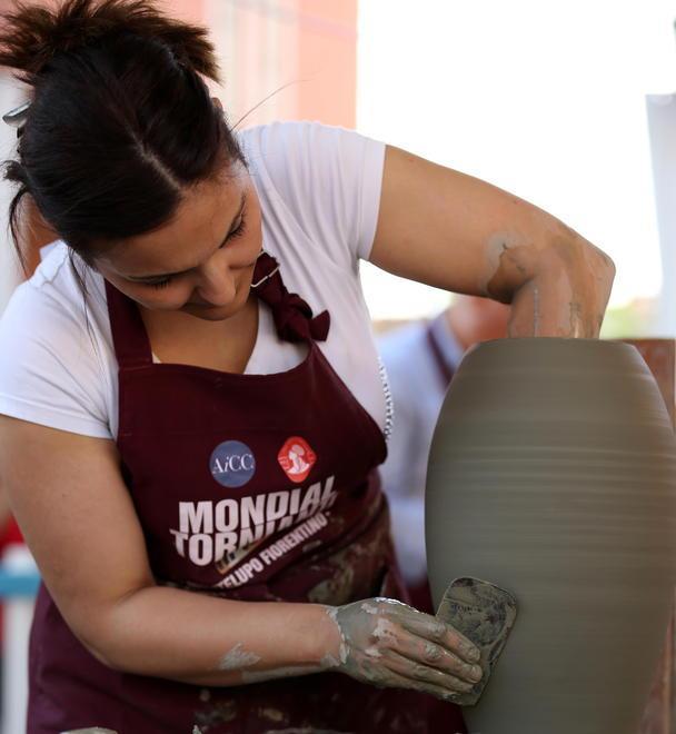 Quando dal tatto nascono capolavori i Mondiali del tornio 