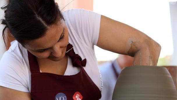 Quando dal tatto nascono capolavori i Mondiali del tornio