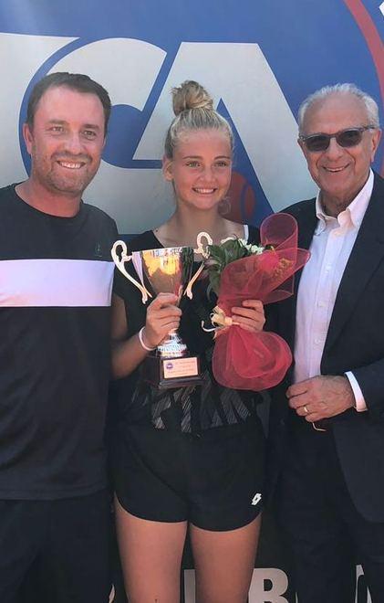 Serafini sconfitta in finale dalla Andreeva