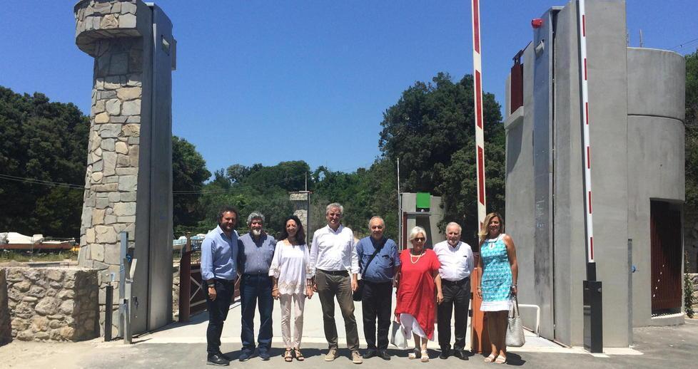 Rio Chioma, ecco il nuovo ponte mobile 