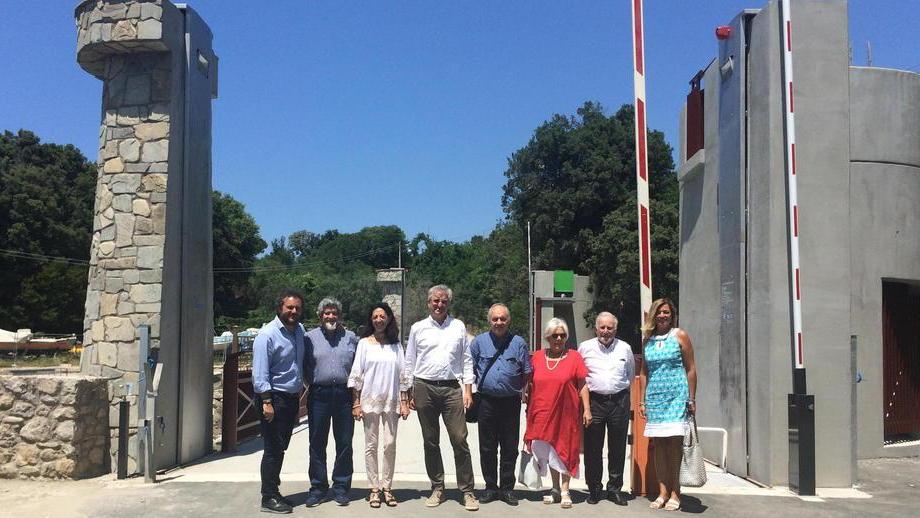 Rio Chioma, ecco il nuovo ponte mobile