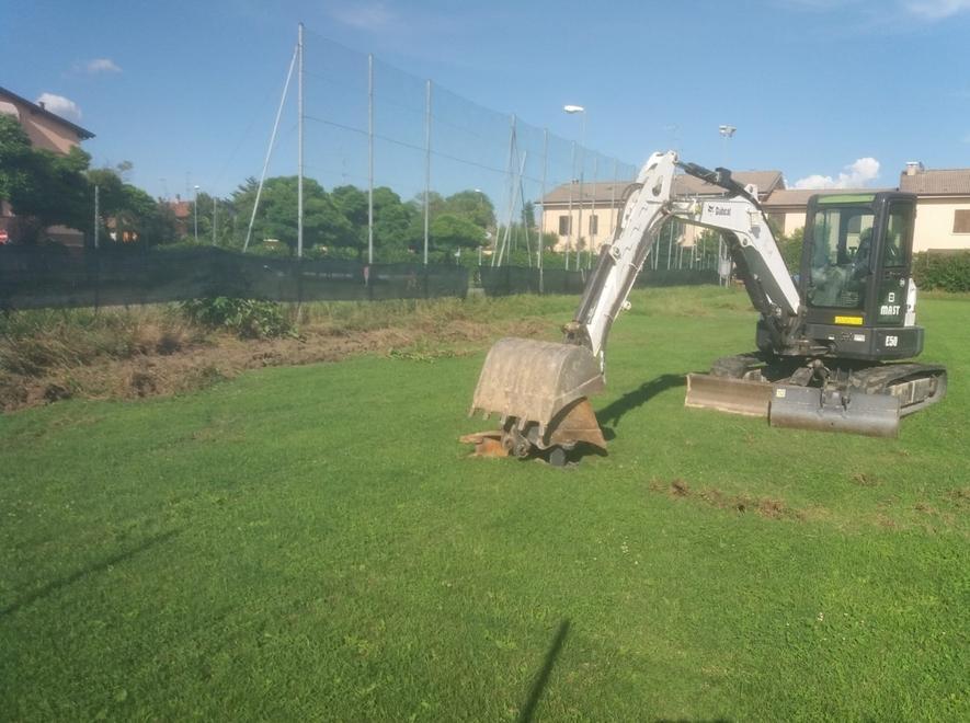 Il Comune rifà il campo da calcio alla Riese 