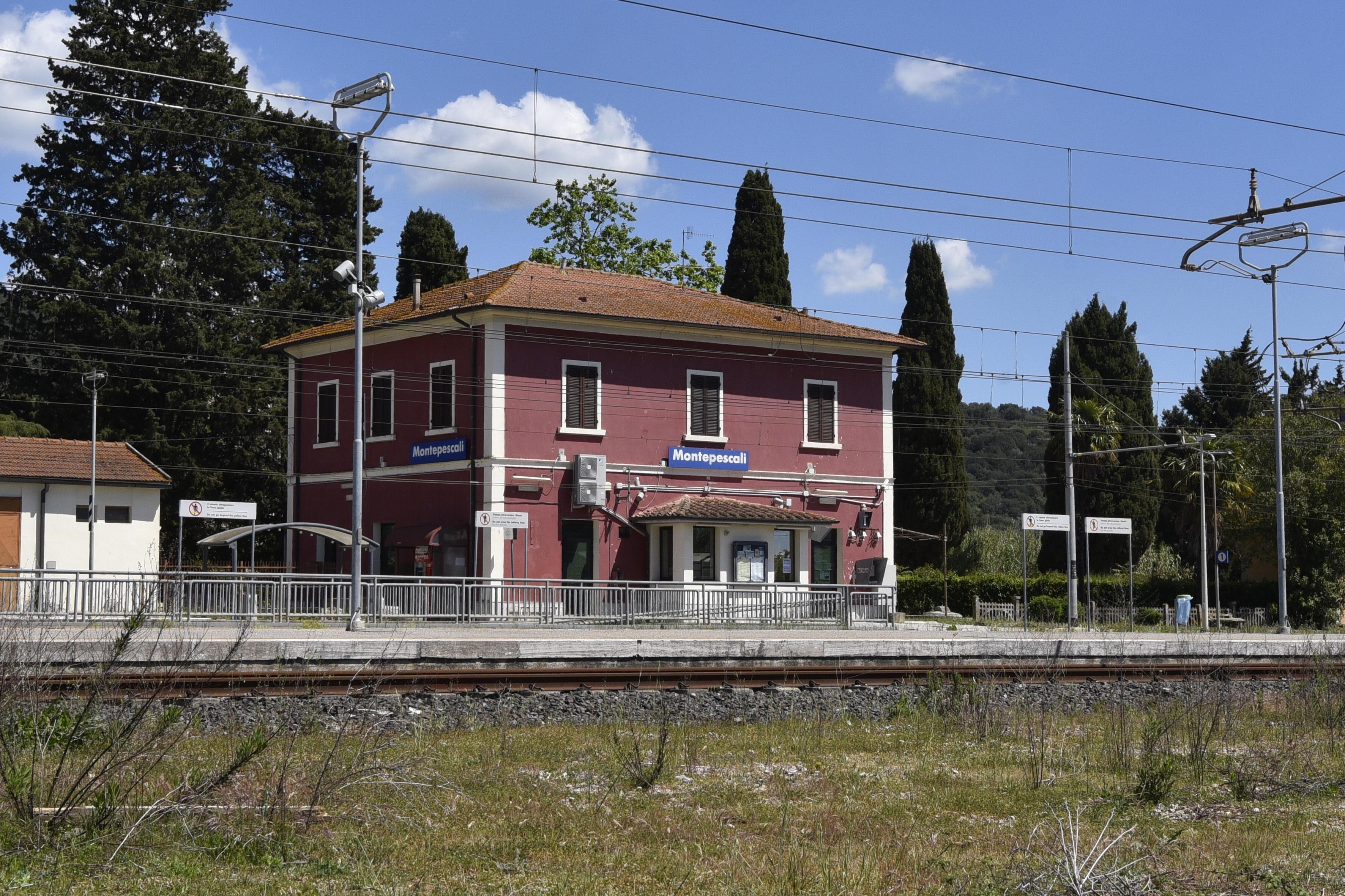La stazione ferroviaria di Braccagni