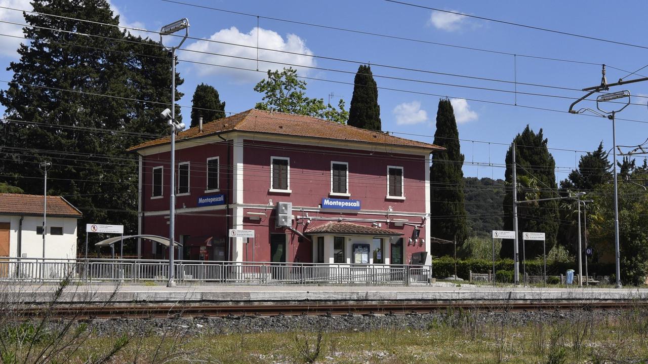 La stazione ferroviaria di Braccagni