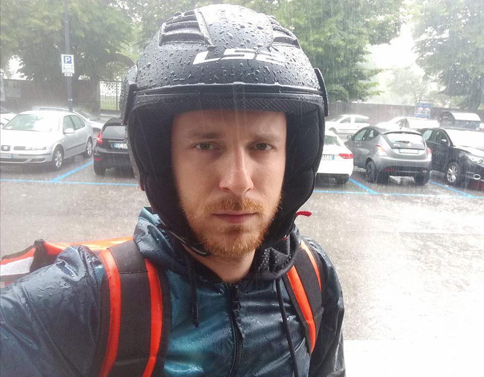 Tommaso Falchi nella veste di "fattorino"