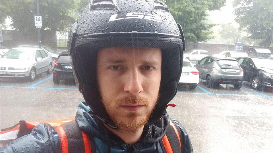 Tommaso Falchi nella veste di "fattorino"