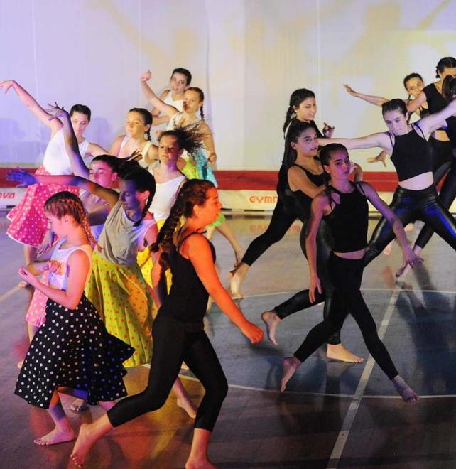 Saggio finale al Falci delle ginnaste di “Sirio”