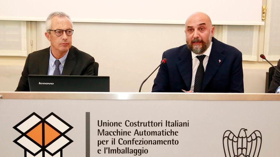 Macchine imballaggi esportazioni a +7% Fatturato, 7 miliardi