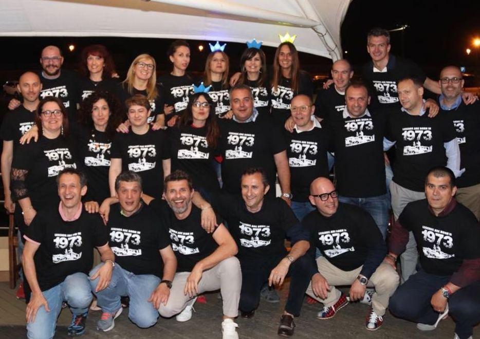 Rimpatriata dei 45enni con cena sulla nave Stradivari 