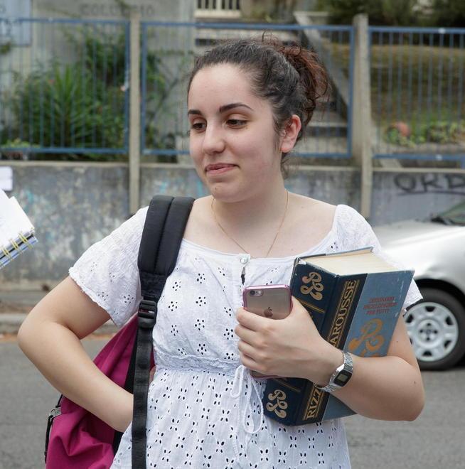 Tanti sorrisi all’uscita dal Salutati 