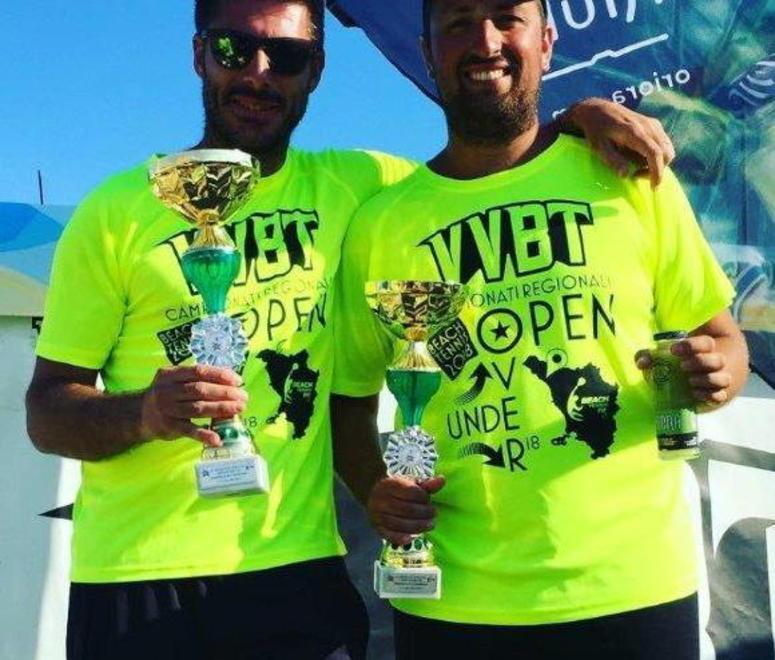 Trasatti e Pardini durante la premiazione