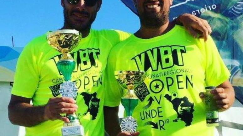 Trasatti e Pardini durante la premiazione