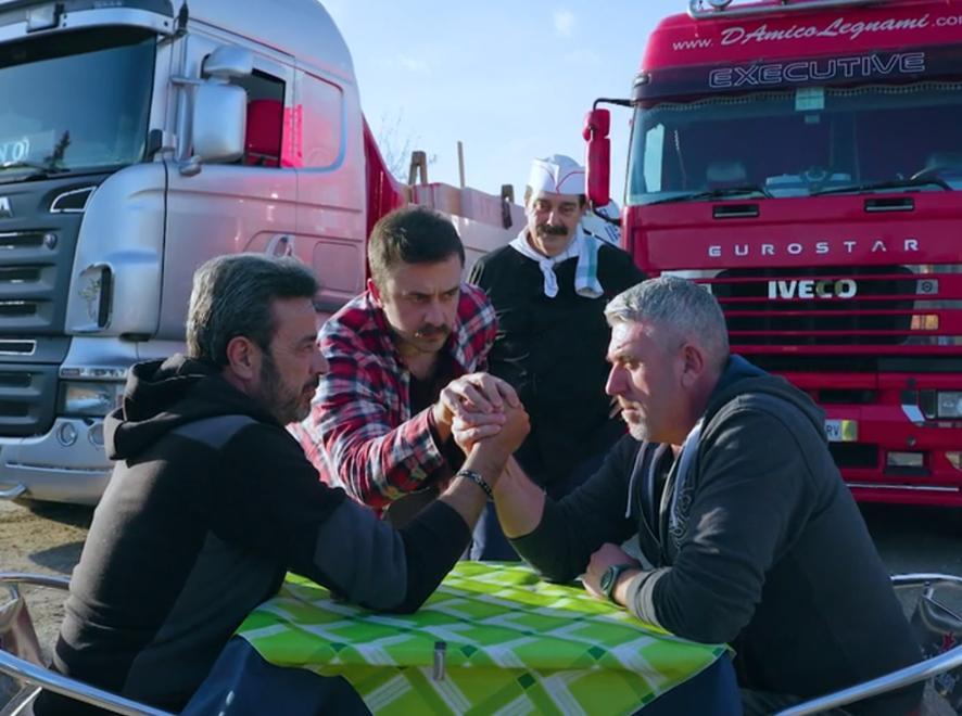 Nella tana dei camionisti con lo show di chef Rubio
