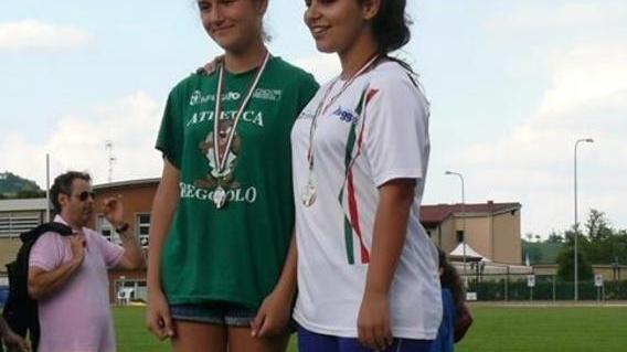 Mihaylova della Corradini prima negli 800 metri