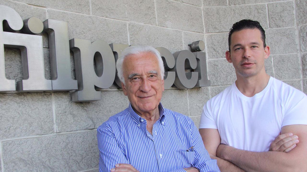 Leandro Gualtieri e il figlio Federico