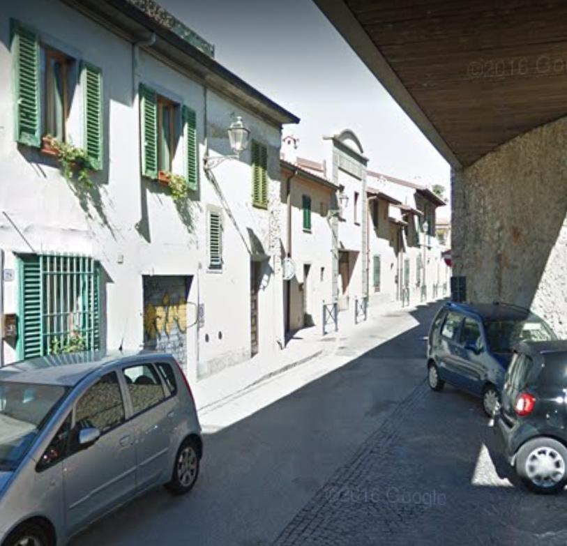 Uno scorcio di via Calimara