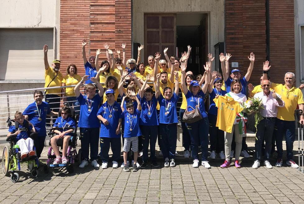 Premio agli atleti dell’Acquateam a Special Olympics