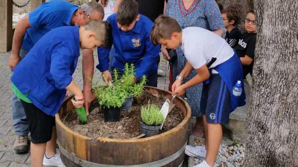 Gli orti invadono le strade a curarli alunni e cittadini