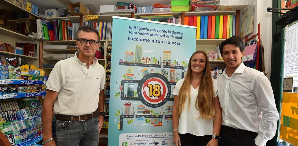 Gioco vietato ai minori La campagna in tabaccheria 